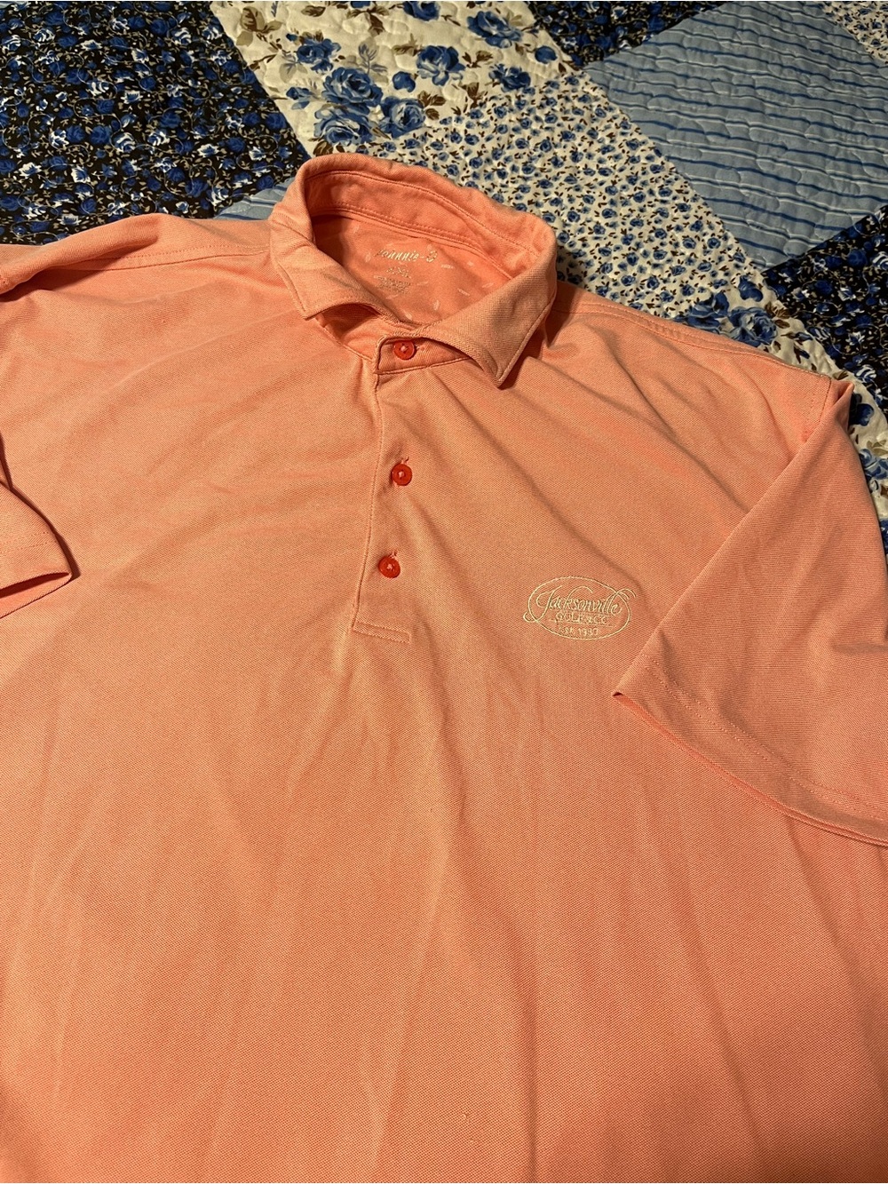 Johnnie O Men’s XXL  Pink Polo Shirt